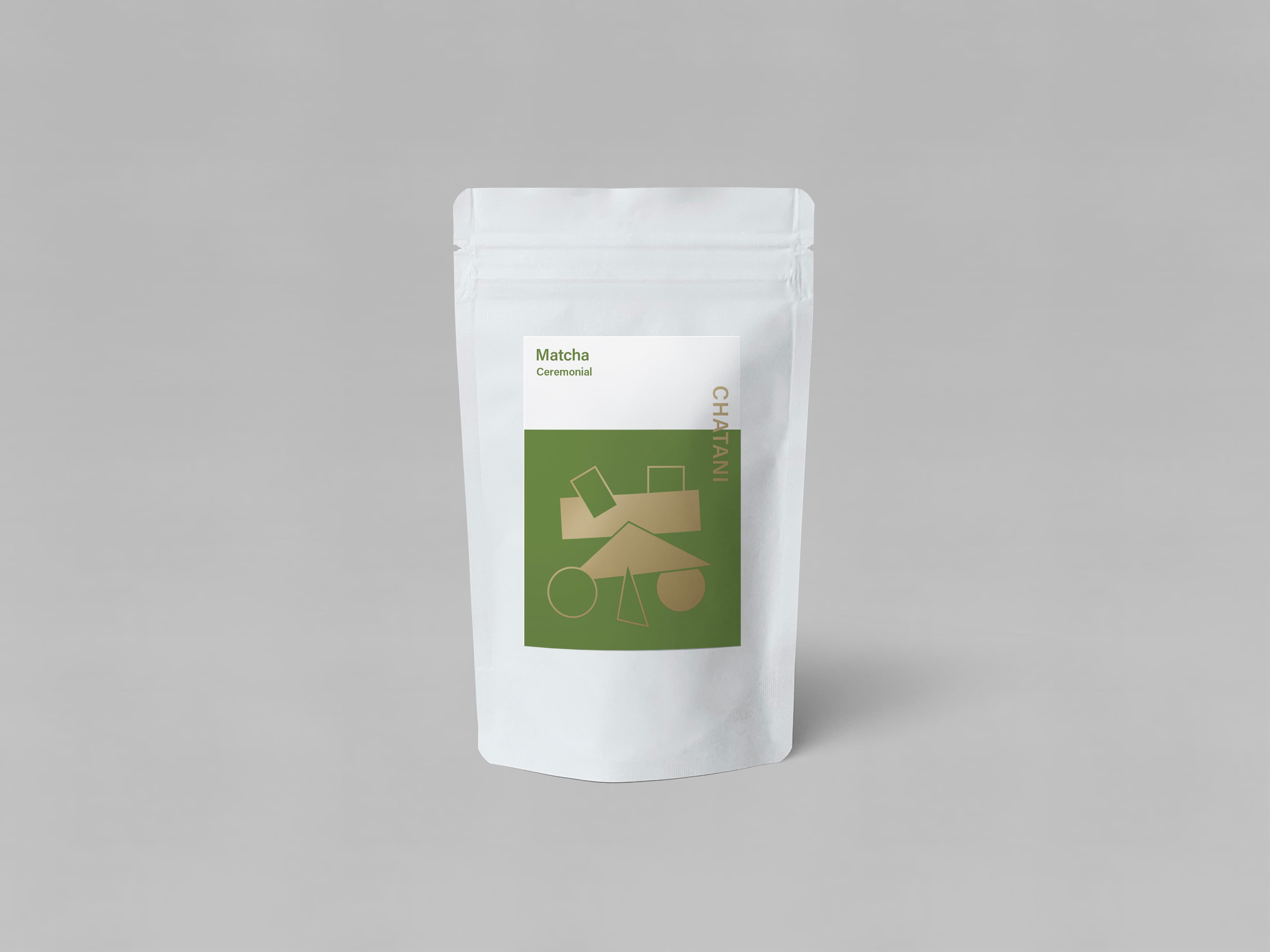 Matcha Ceremonial 100g packaging — Chatani