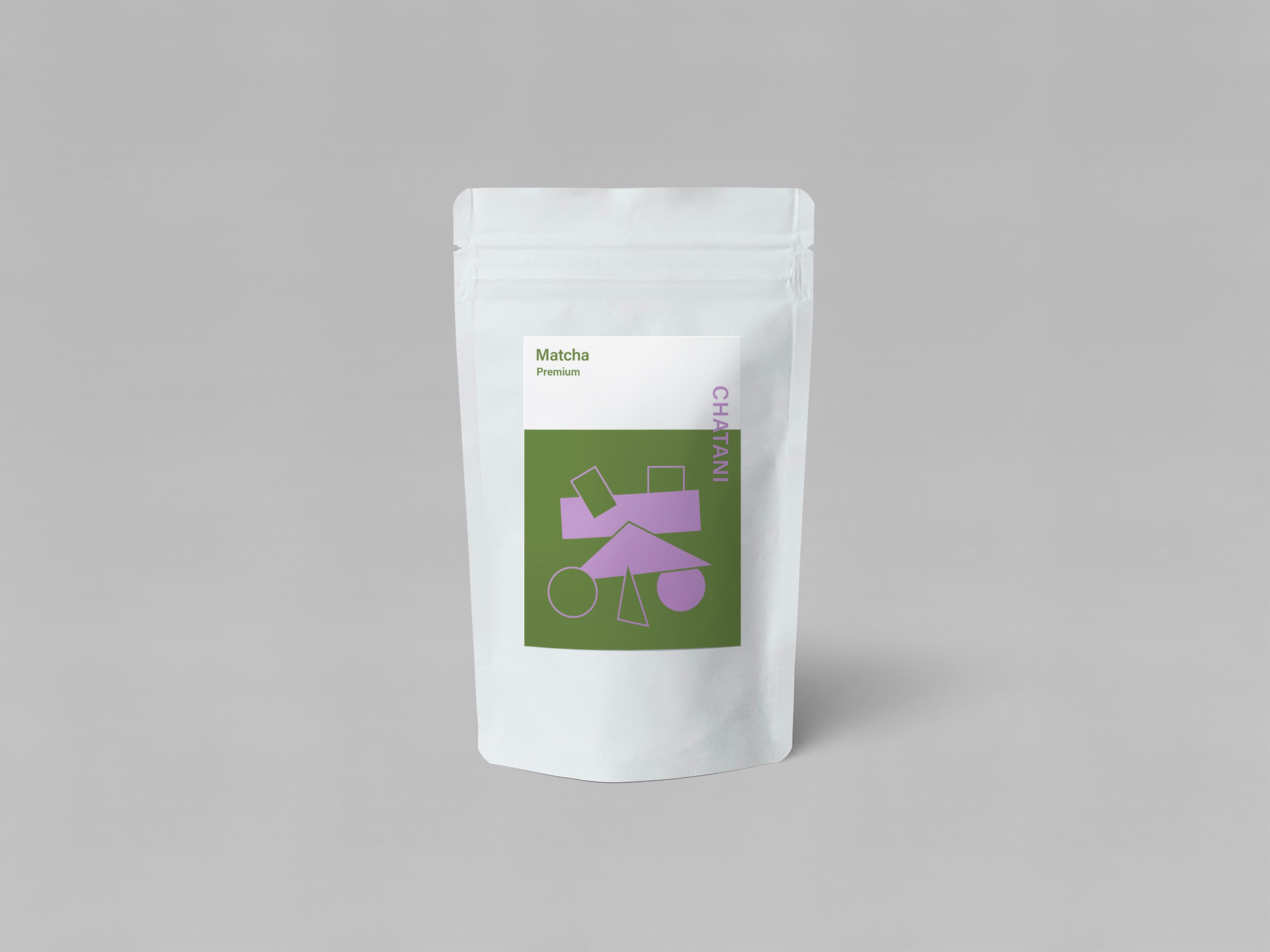 Matcha Premium 100g packaging — Chatani